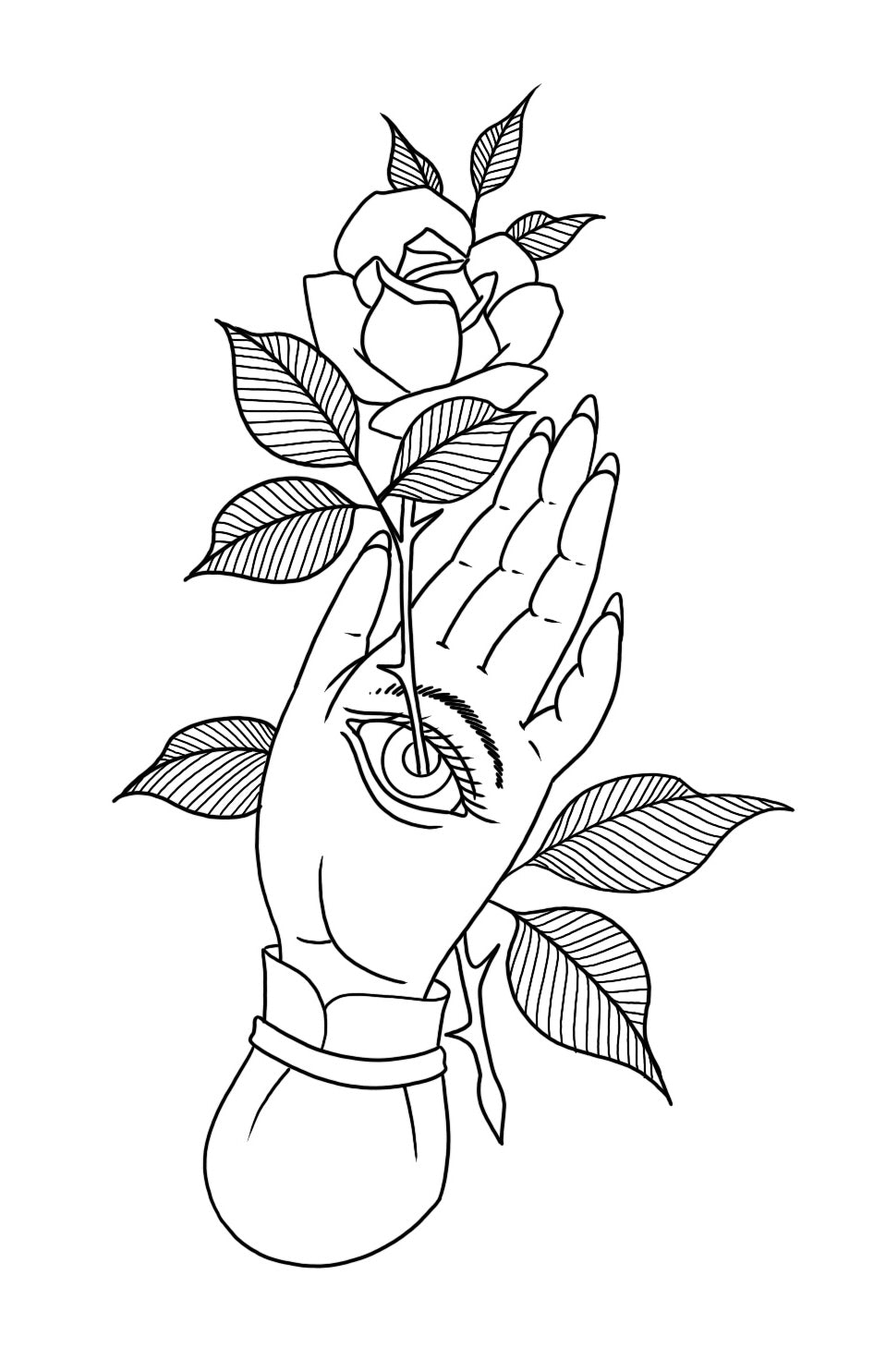 Hand Rose